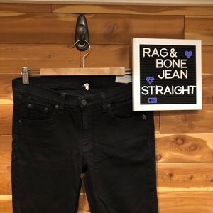 Rag & Bone Cropped with distressed hem.